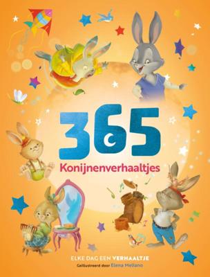 365 Konijnenverhaaltjes (Hardback)