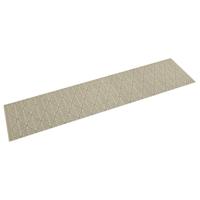 VidaXL Keukenmat wasbaar bladprint 60x300 cm fluweel