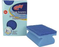 Multy schuursponsen soft handgreep 2 stuks