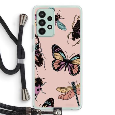 Tiny Bugs: Samsung Galaxy A52s 5G Transparant Hoesje met koord