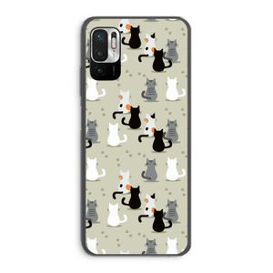 Katten: Xiaomi Redmi Note 10 5G Transparant Hoesje