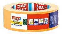 TESA Professional 4344 50 m Maskeertape voor algemeen gebruik Geschikt voor gebruik binnen Geschikt voor buitengebruik Papier Oranje - thumbnail