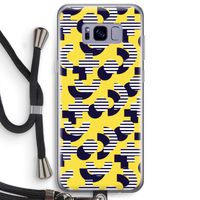 8-bit N°3: Samsung Galaxy S8 Plus Transparant Hoesje met koord