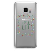 It's Lit: Samsung Galaxy S9 Transparant Hoesje - thumbnail