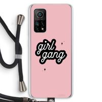 Girl Gang: Xiaomi Mi 10T 5G Transparant Hoesje met koord