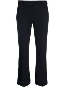 'S Max Mara pantalon crop à taille haute - Bleu