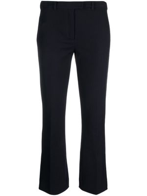 'S Max Mara pantalon crop à taille haute - Bleu