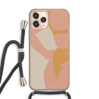 Bikini body: iPhone 11 Pro Transparant Hoesje met koord