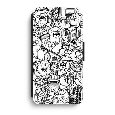 Vexx City #2: iPhone XR Flip Hoesje