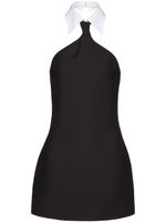 Valentino Garavani robe courte Crepe Couture - Noir - thumbnail