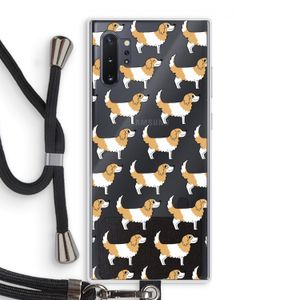 Doggy: Samsung Galaxy Note 10 Plus Transparant Hoesje met koord