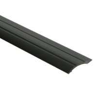 Overgangsprofiel zelfklevend 0-20mm Matzwart - 300 cm