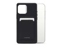 Mobilize Mobilize Rubber Gelly Card Case Apple iPhone 13 Pro Max Matt Black