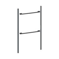 Neff Z9105AY0 Flex Design zijlijsten en grepen Anthracite Grey voor bakoven 60 cm + compacte bakoven 45 cm restant