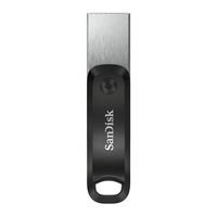 Sandisk SDIX60N-128G-GN6NE USB flash drive 128 GB 3.2 Gen 1 (3.1 Gen 1) Grijs, Zilver - thumbnail