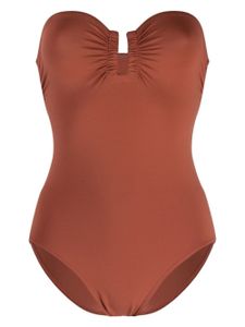 ERES maillot de bain à fronces - Marron