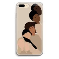 Sweet creatures: iPhone 7 Plus Transparant Hoesje