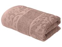 LIVARNO Set van 2 handdoeken 50 x 100 cm (roze/patroon)
