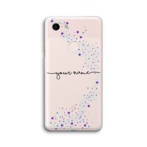 Sterren: Google Pixel 3 XL Transparant Hoesje
