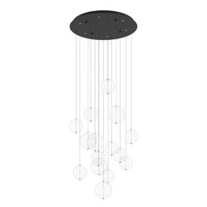 Stars of Light Zwarte hanglamp Espardello Ø 58cm 390333