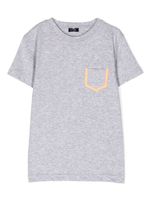 Il Gufo t-shirt à bords contrastants - Gris