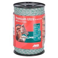 AKO premium ultra schrikdraad witgroen 25mm 400m