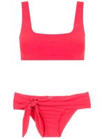 Isolda bikini Vermelho à détail noué - Rouge