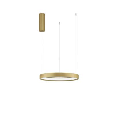 Lyora Ronde hanglampPerrine goud Ø 40cm - 9345615