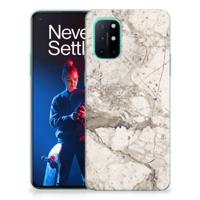 OnePlus 8T | TPU | Siliconen hoesje | Marmer Beige