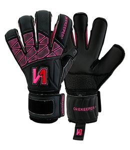 OneKeeper Vector Pupil Keepershandschoen Zwart/Roze - Maat 6