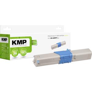 KMP Toner vervangt OKI 46508715 Compatibel Cyaan 1500 bladzijden O-T57 3360,0003