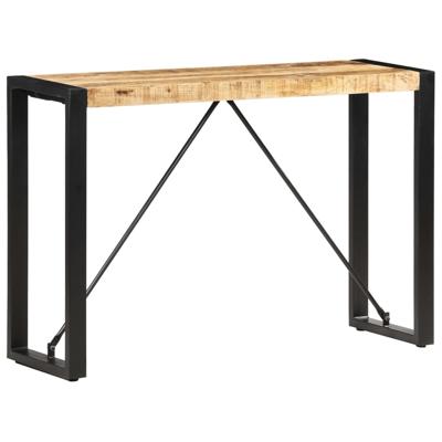 Wandtafel 110x35x76 cm massief mangohout
