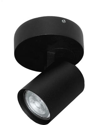 Artdelight Zwarte opbouwspotVivaro - PL 1801-RO ZW