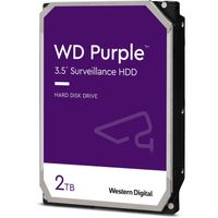 Western Digital Purple WD23PURZ interne harde schijf 2 TB 3.5" SATA - thumbnail