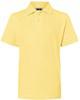 James & Nicholson JN070K Junior Classic Polo - /Light-Yellow - S (110/116)