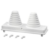 Hensel Mi FP 72 Flens (l x b x h) 100 x 300 x 100 mm Kunststof 1 stuk(s)