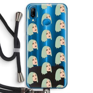 King Kylie: Huawei P20 Lite Transparant Hoesje met koord