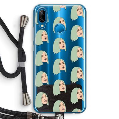 King Kylie: Huawei P20 Lite Transparant Hoesje met koord