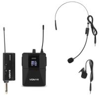 Retourdeal - Vonyx WM55B draadloze headset microfoon met bodypack - 10