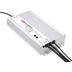 Mean Well HLG-600H-30A LED-driver, LED-transformator Constante spanning, Constante stroomsterkte 600 W 20 A 30 V/DC PFC-schakeling, Overbelastingsbescherming,