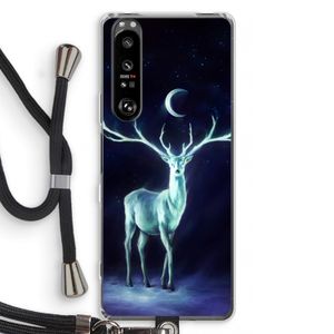 Nightbringer: Sony Xperia 1 III Transparant Hoesje met koord