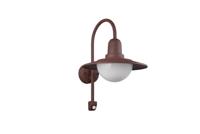 Trio Muurlamp roestbruinNorman met bewegingssensor - 207269124