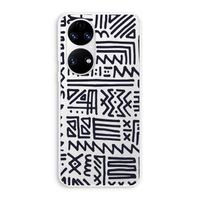 Marrakech print: Huawei P50 Transparant Hoesje