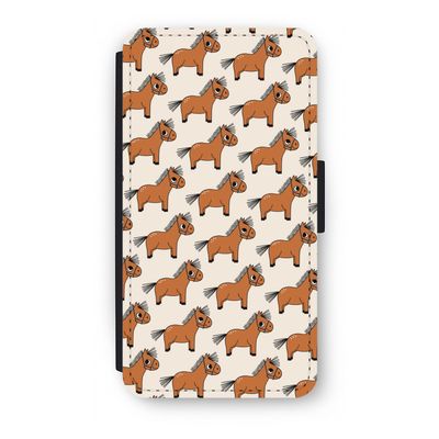 Pony: iPhone X Flip Hoesje