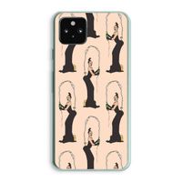 Pop Some Kim: Google Pixel 5a 5G Transparant Hoesje Pop Some Kim: Google Pixel 5a 5G Transparant Hoesje