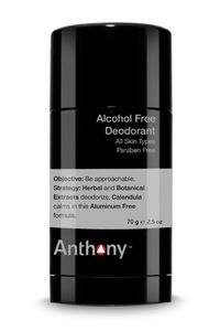 Anthony alcoholvrije deodorant 70gr
