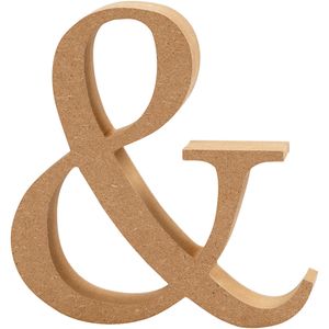 Creativ Company Symbool & mdf 8cm, 1st.