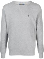 Polo Ralph Lauren sweat en coton à logo Polo Pony - Gris