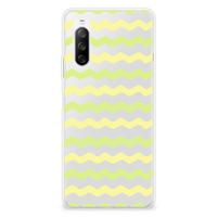 Sony Xperia 10 III | TPU bumper | Waves Yellow