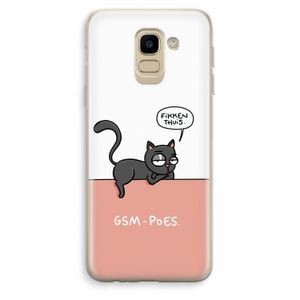 GSM poes: Samsung Galaxy J6 (2018) Transparant Hoesje